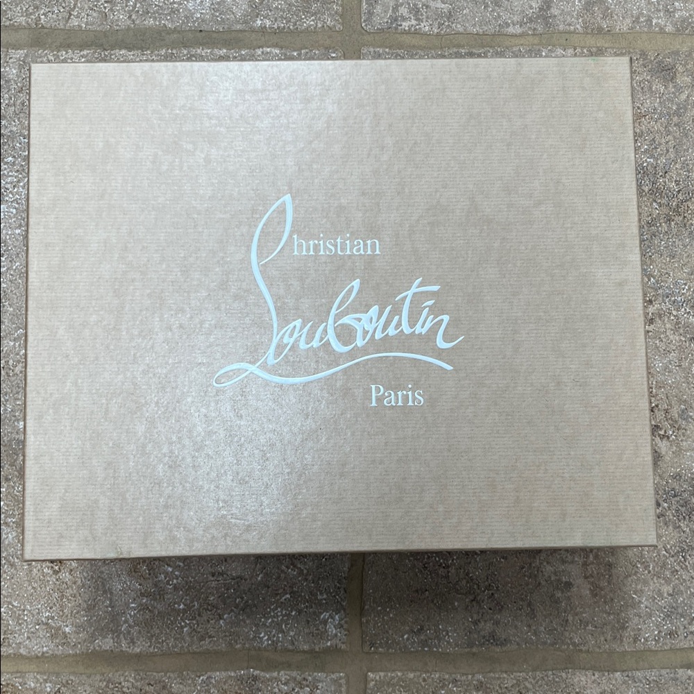 CHRISTIAN LOUBOUTIN Santigag Veau Velour Boots in Lione 39.5 - Picture 4 of 6